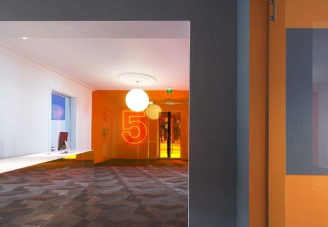 Surreal office design for a historic house