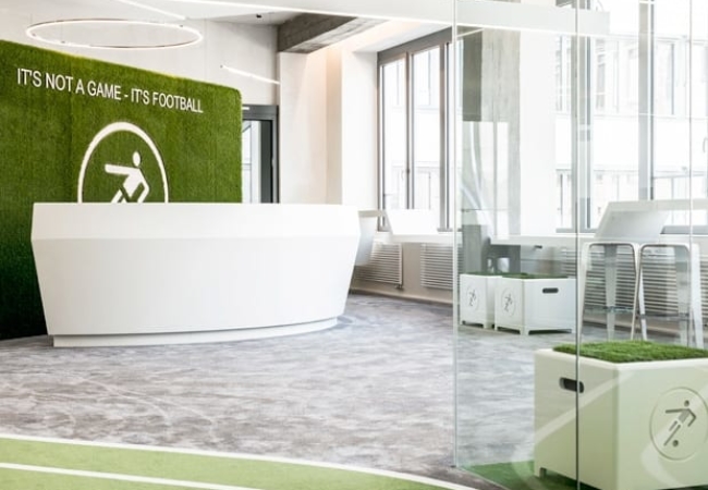 Onefootball HQ: a football fanatic's fantasy