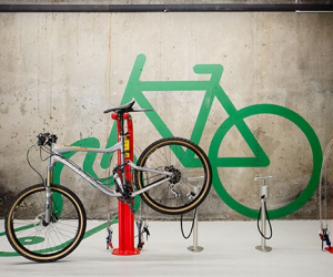 Workplace cycling facilities are on the rise