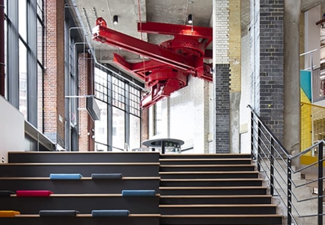 Former printworks in Clerkenwell gets CYMK makeover