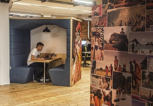 Younger workers blurring the lines between work and fun spaces at the office
