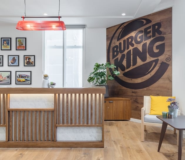 Burger King London offices given extra relish courtesy of Applied Studio