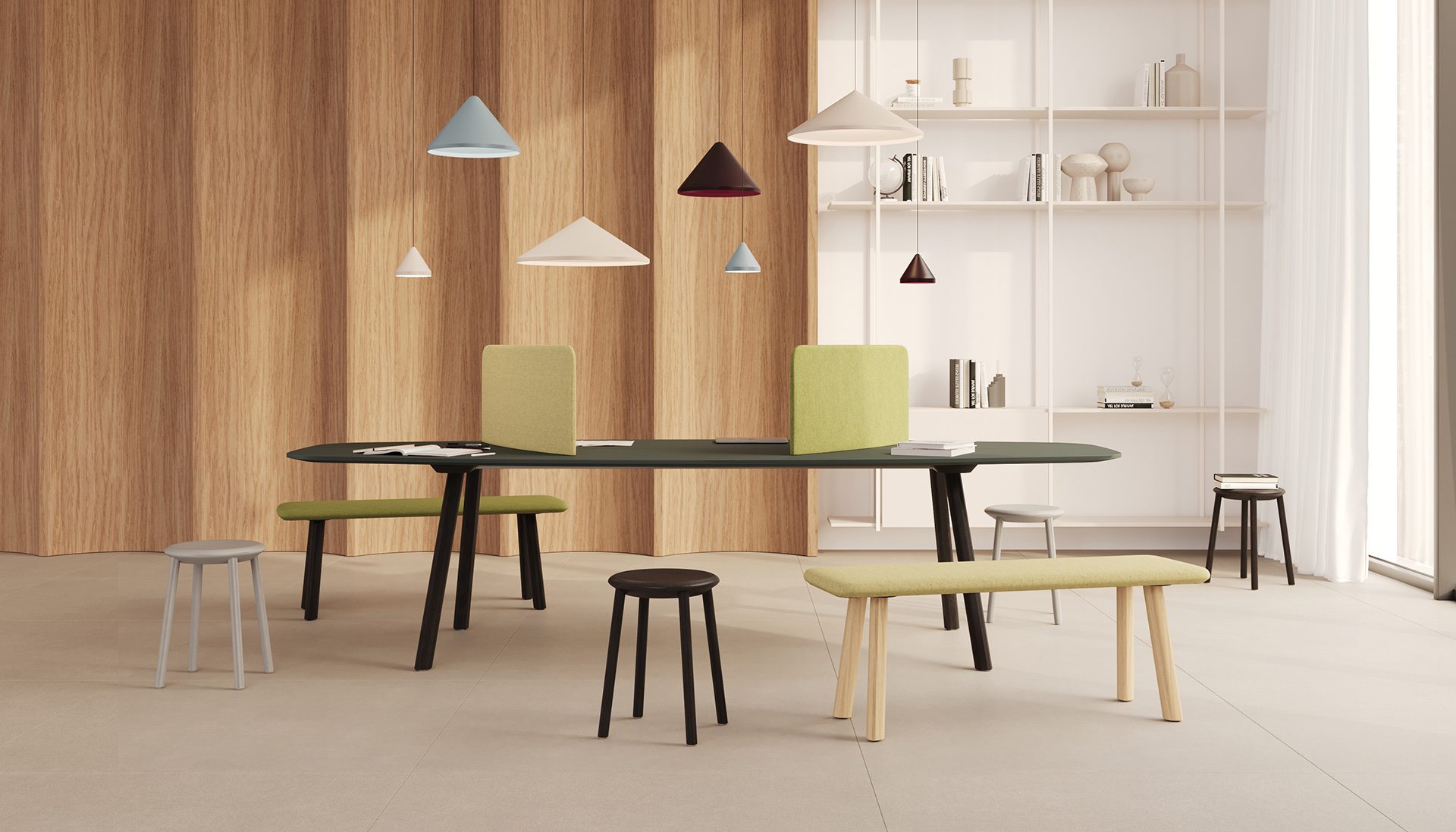 creva desk office furniture contract orgatec nowy styl kusch+co