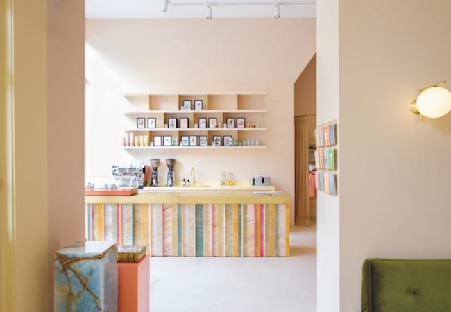 Dutch media empire &C's Amsterdam headquarters incorporates a coffee bar, lifestyle shop and office space