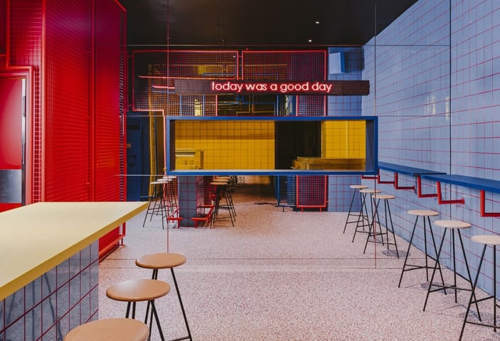 Buck.Studio bring retro hip-hop aesthetics to a Wrocław bar