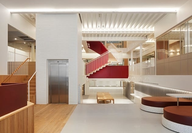 Fora's Brick Lane factory conversion elevates this office space to new heights