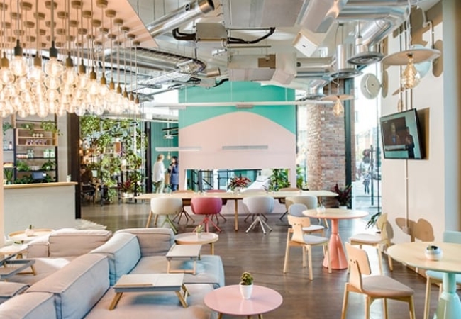 A return to work for co-working spaces