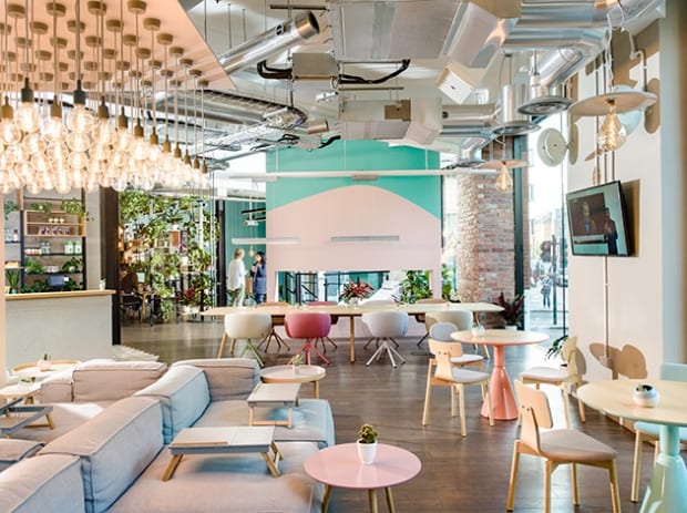 A return to work for co-working spaces
