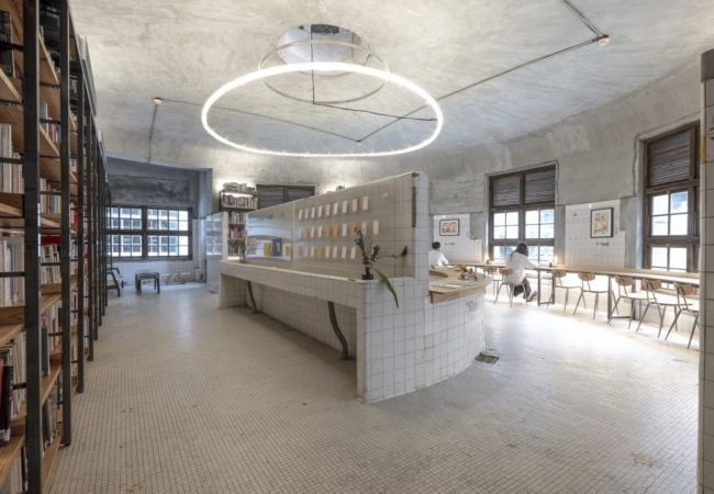 In Taipei, a new library opens in a 83-year-old bathhouse