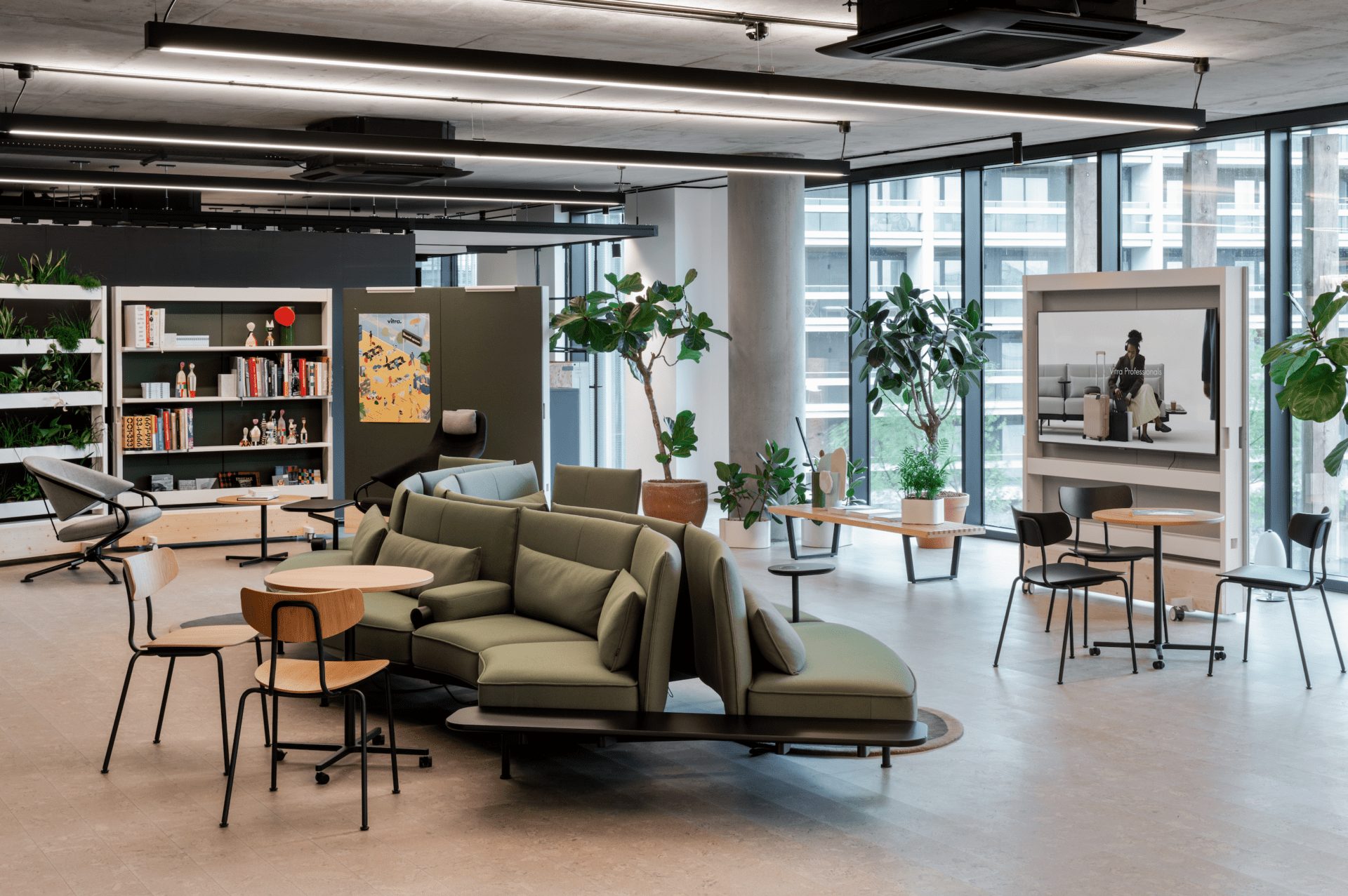 Vitra, Rolling Stock Yard, Squire and Partners, London, office, flexible workspace, future of work, vitra future of work, OnOffice magazine