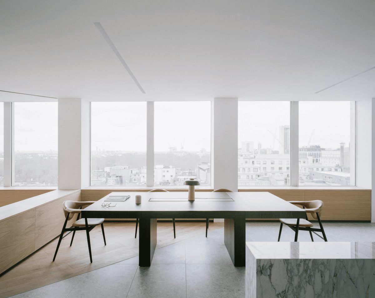 ConForm Architects, London, Smithson Tower, minimalist interior, minimalist office, workspace interiors, office interiors, OnOffice magazine