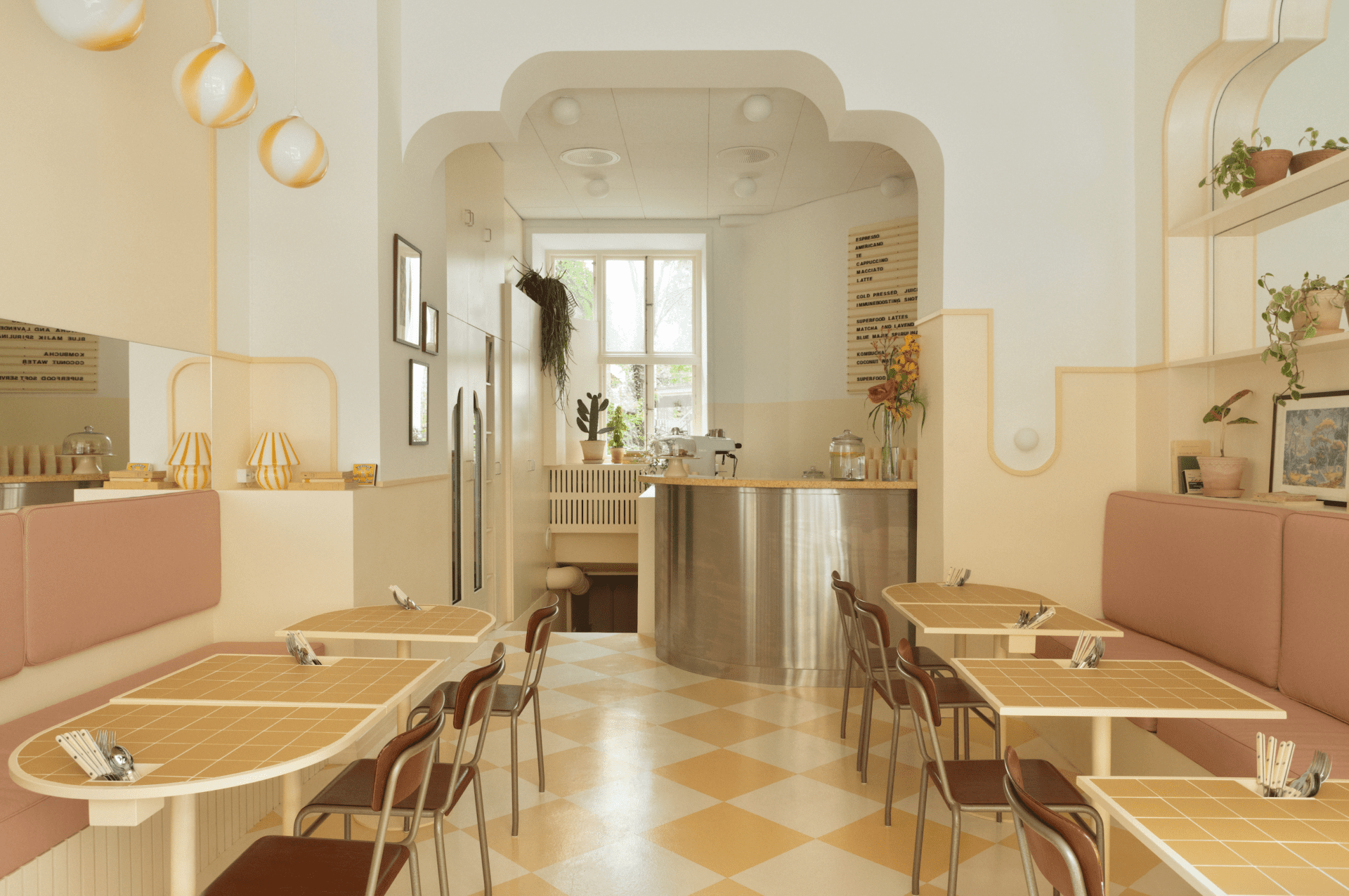 ASKA creates cinematic experience in new Stockholm café Banacado