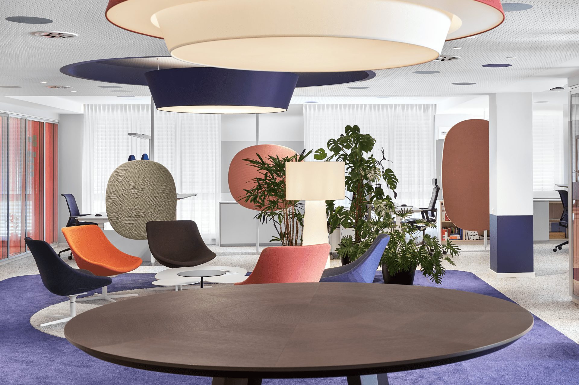 Stuttgart-based design studio Ippolito Fleitz Group creates an inspiring space for working at this vibrant HQ