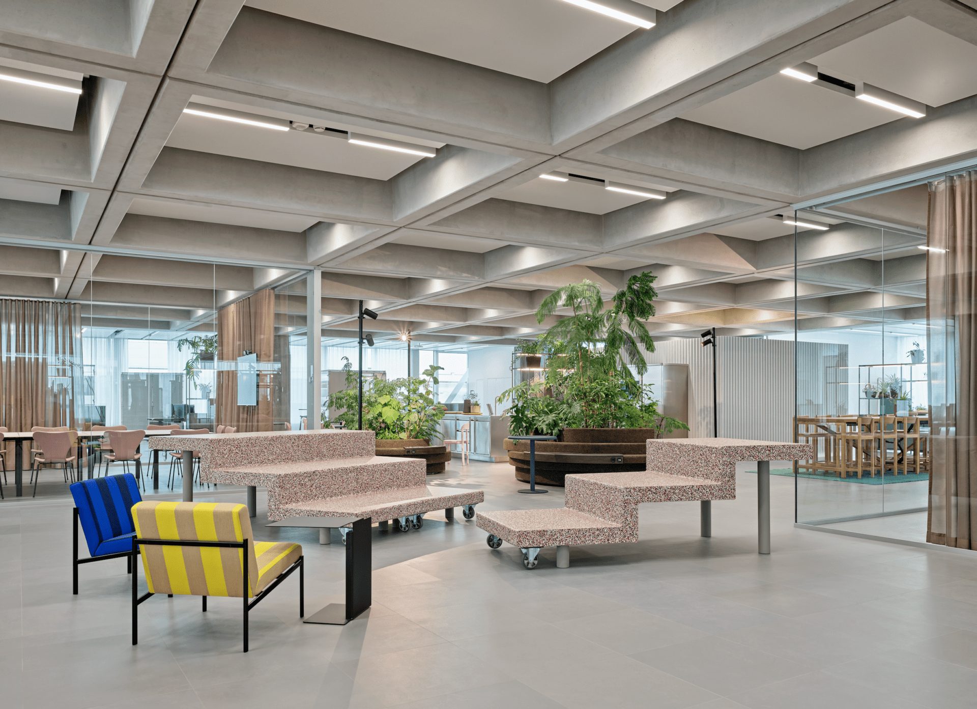 Christ & Gantenbein completes interactive workspace for Roche