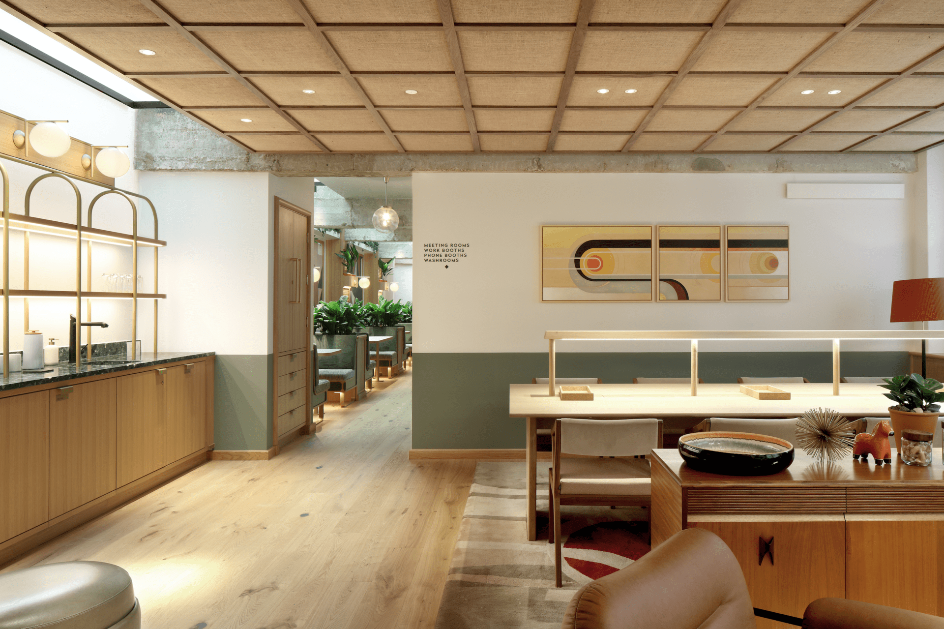 fathom architects, london, workplace wellbeing, office interior, 6 babmaes street, the crown estate london, OnOffice magazine