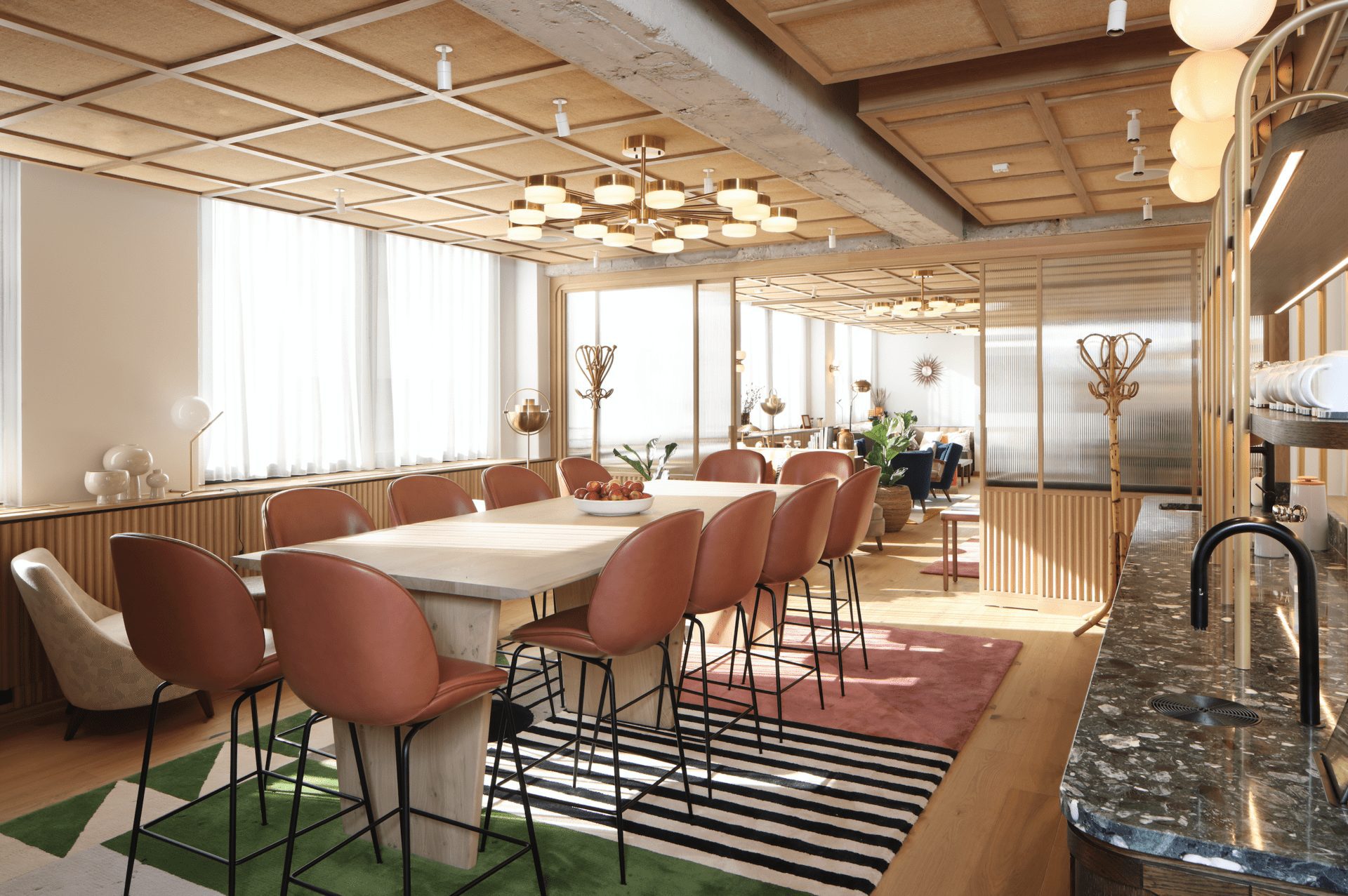 fathom architects, london, workplace wellbeing, office interior, 6 babmaes street, the crown estate london, OnOffice magazine
