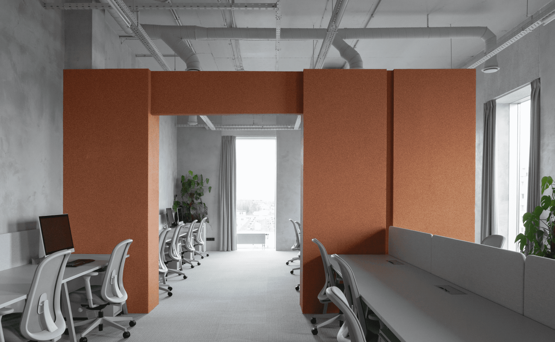 Kotra Architects designs Minsk office interior as concrete box