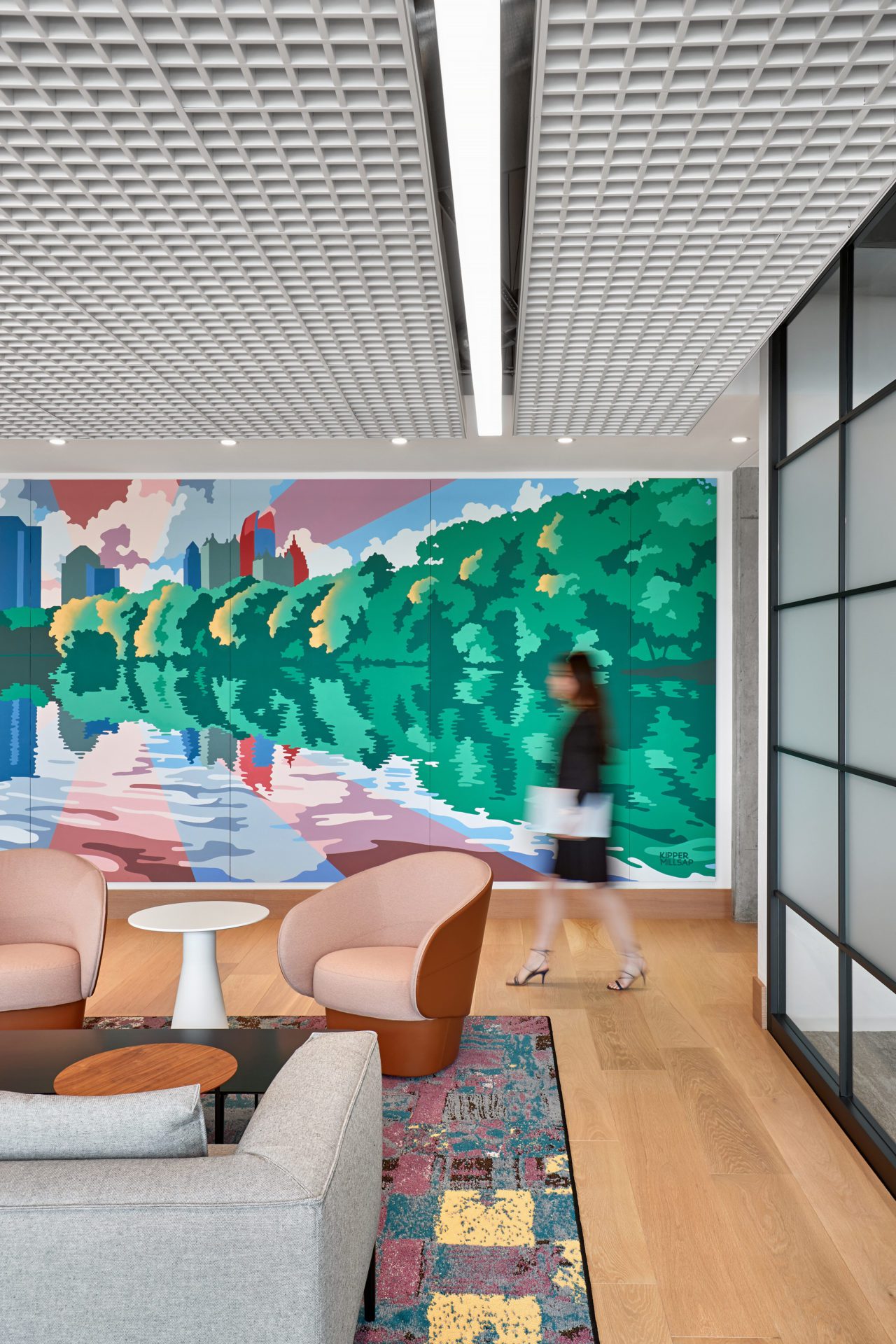 perkins&will, atlanta, usa, office interior, workplace design, art, office design, OnOffice magazine