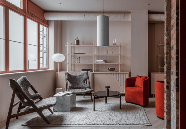 Holloway Li designs experimental showroom and workspace for Coalbrook