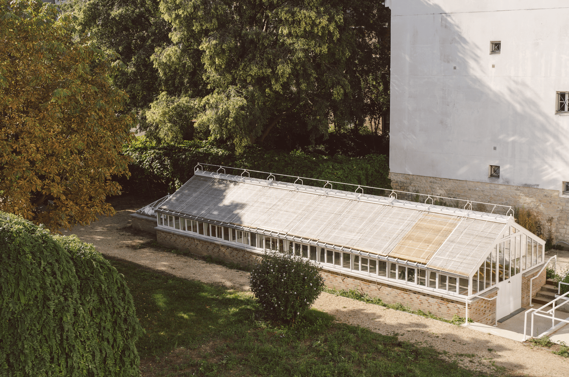 Forme Architecture + Urbanisme convert horticultural greenhouse into a hospitality room in Paris - Workplace | Design - Vimarsana News