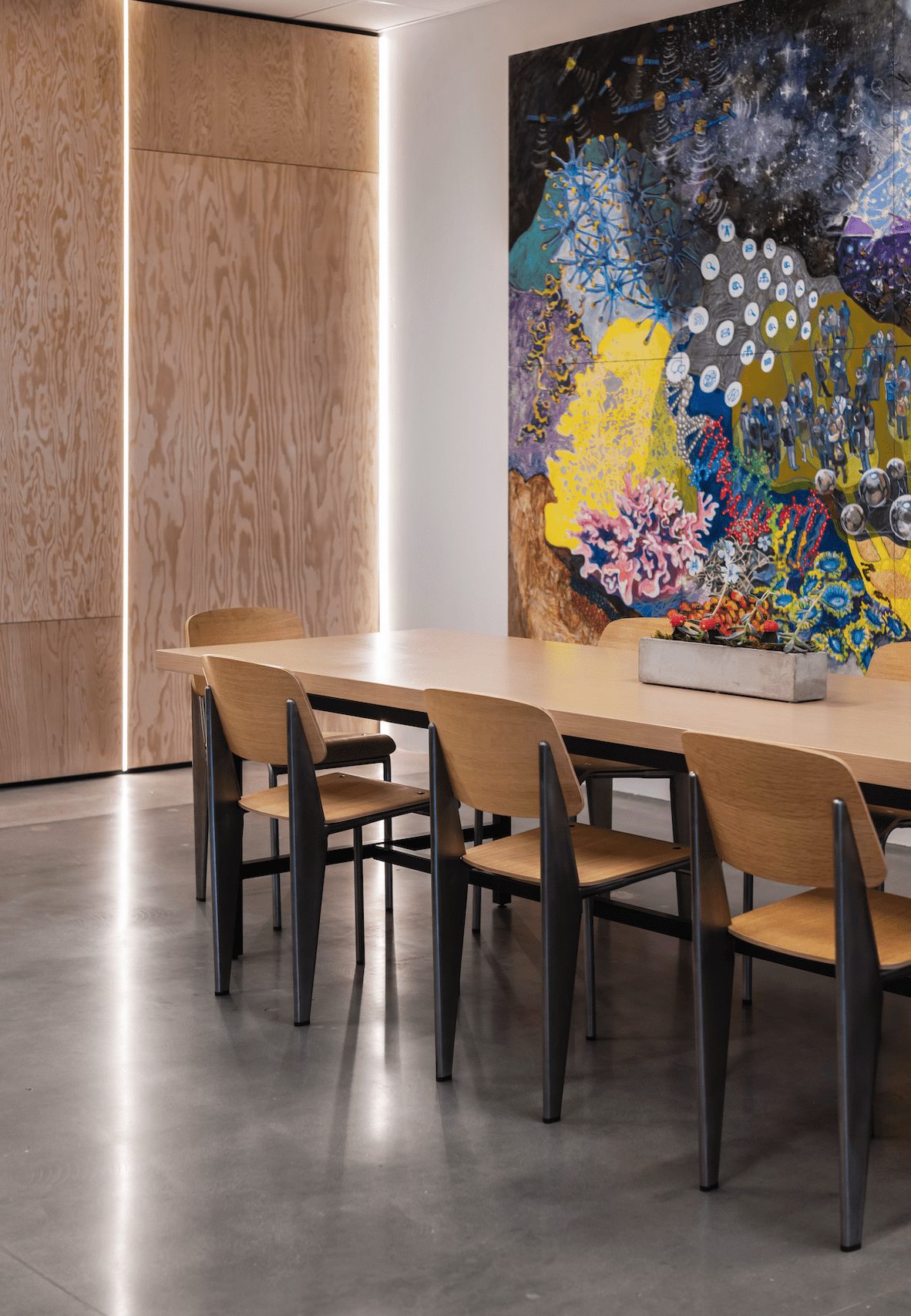 office interiors, Nwankpa Design, California, workspaces, Relativity Space HQ, OnOffice magazine