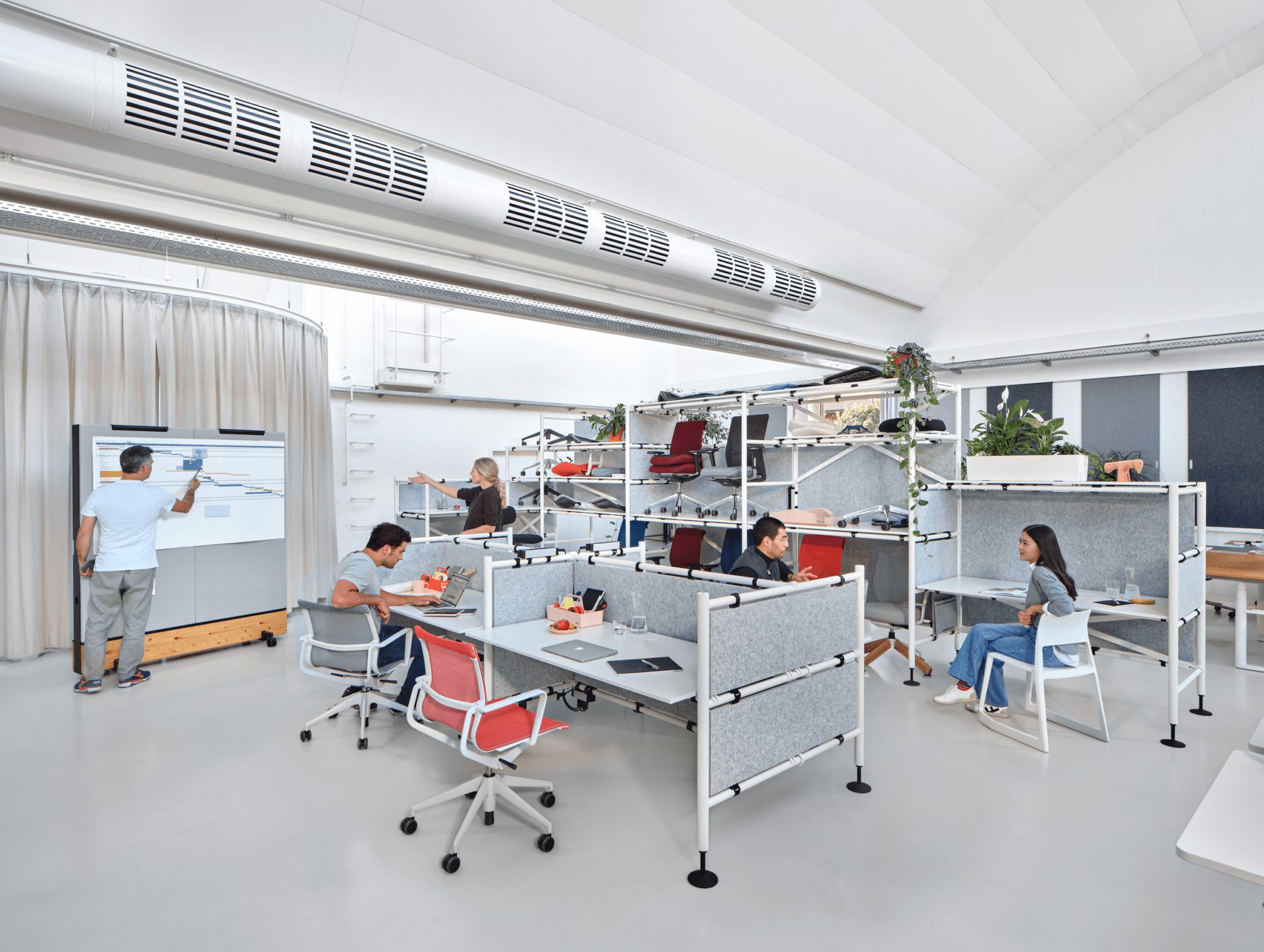 vitra, vitra comma, flexible office, office furniture, hybrid office, office design, OnOffice magazine