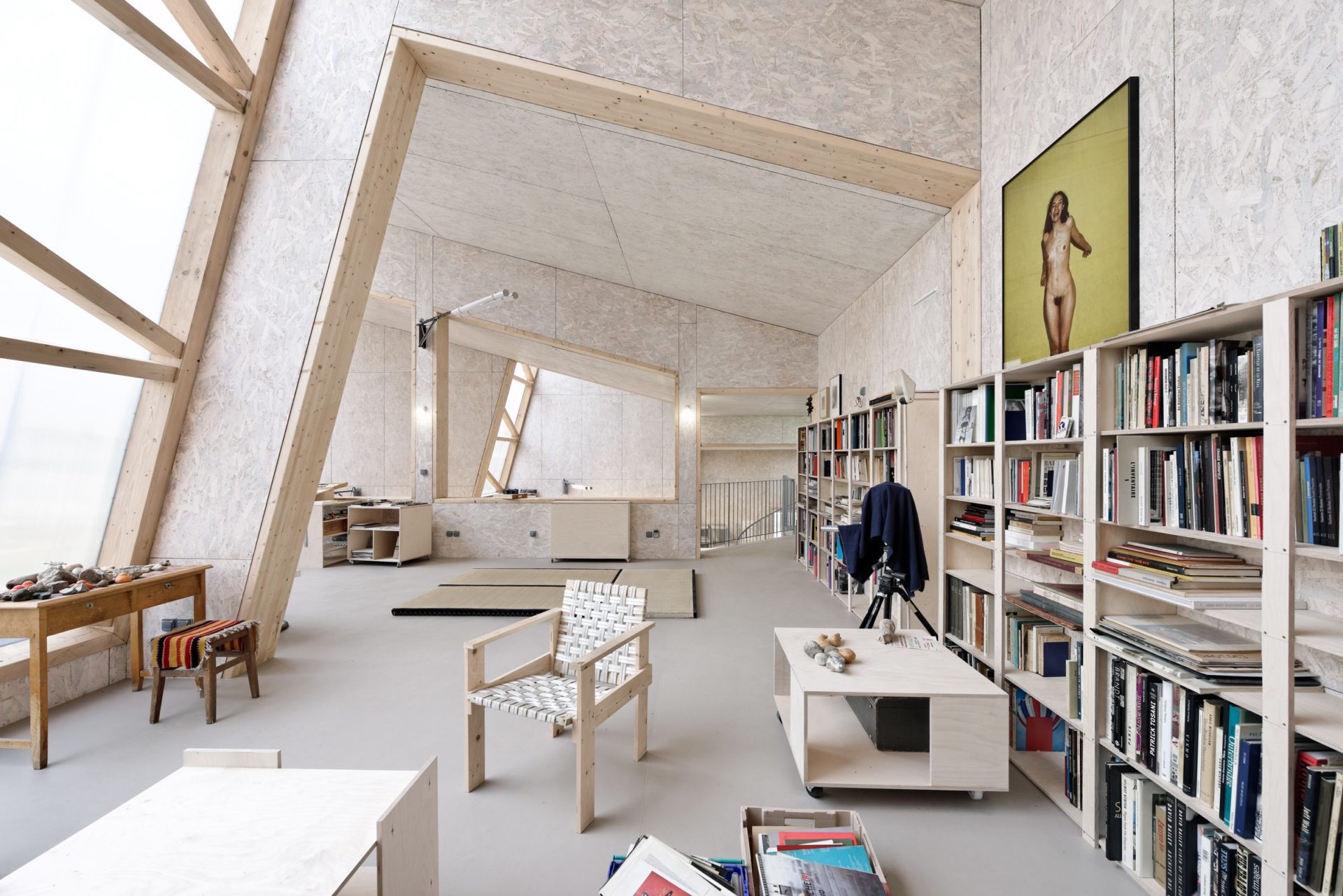Artist-architect Didier Fiúza Faustino creates a new studio for French artist Jean-Luc Moulène
