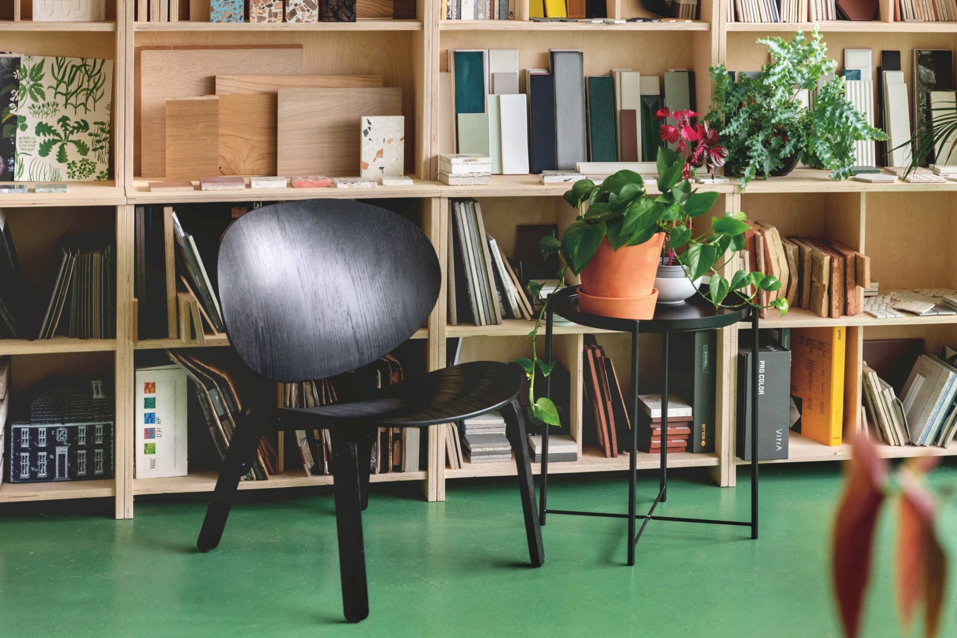 Emil Eve Architects Studio black chair