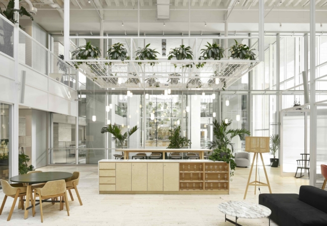The Biosquare is a dynamic hub that draws on the creative energy of downtown Montreal
