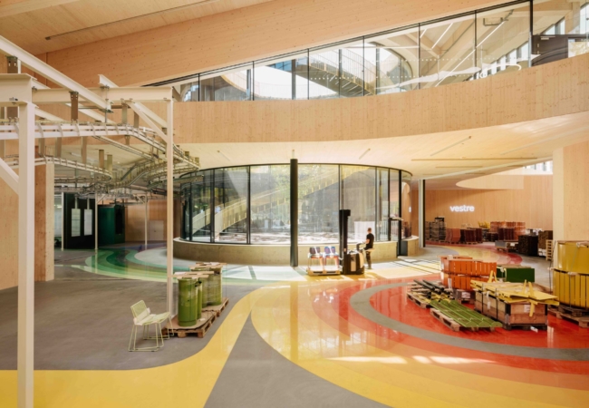 On the Plus Side: Norwegian furniture manufacturer Vestre's factory in Magnor, Norway