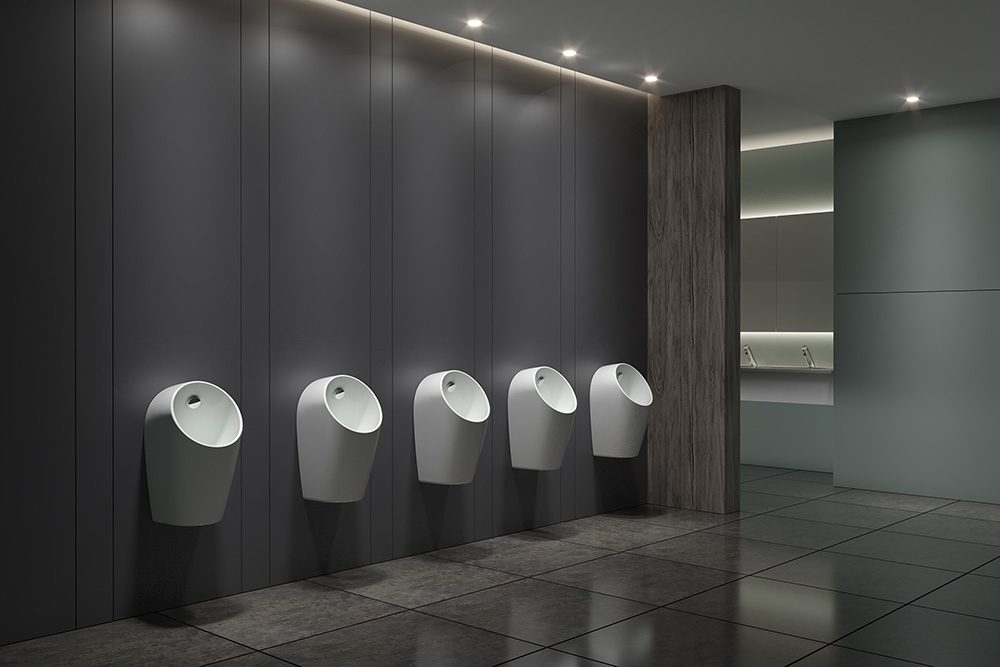 Ideal Standard washroom image urinals singular