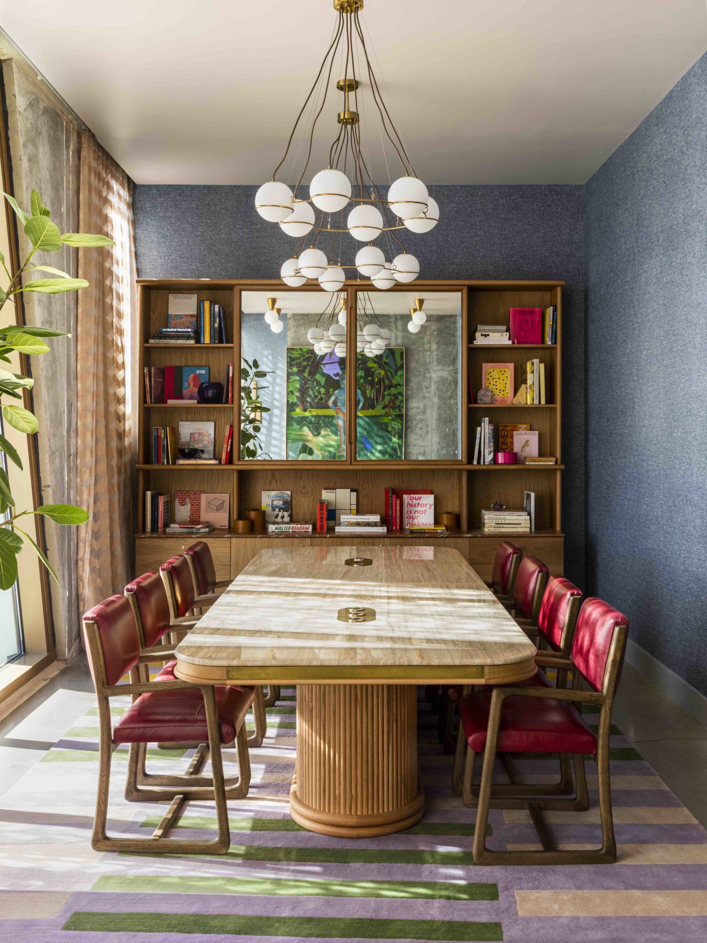 Vintage meeting table