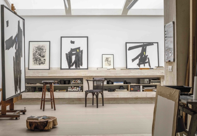 Casablanca-based Studio BO design a light filled studio for artist Rabi