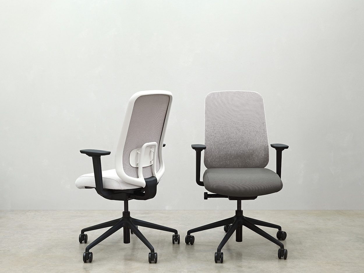 sia task chair boss design front back view