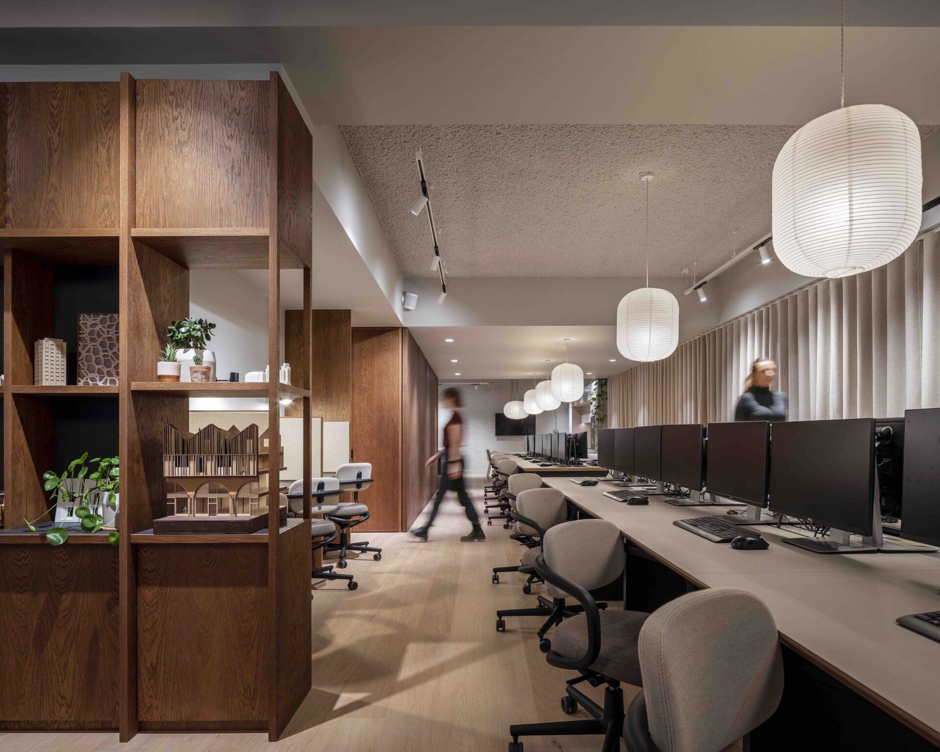 Desk area
