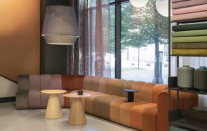 Bob sofa and Jackless Wood table