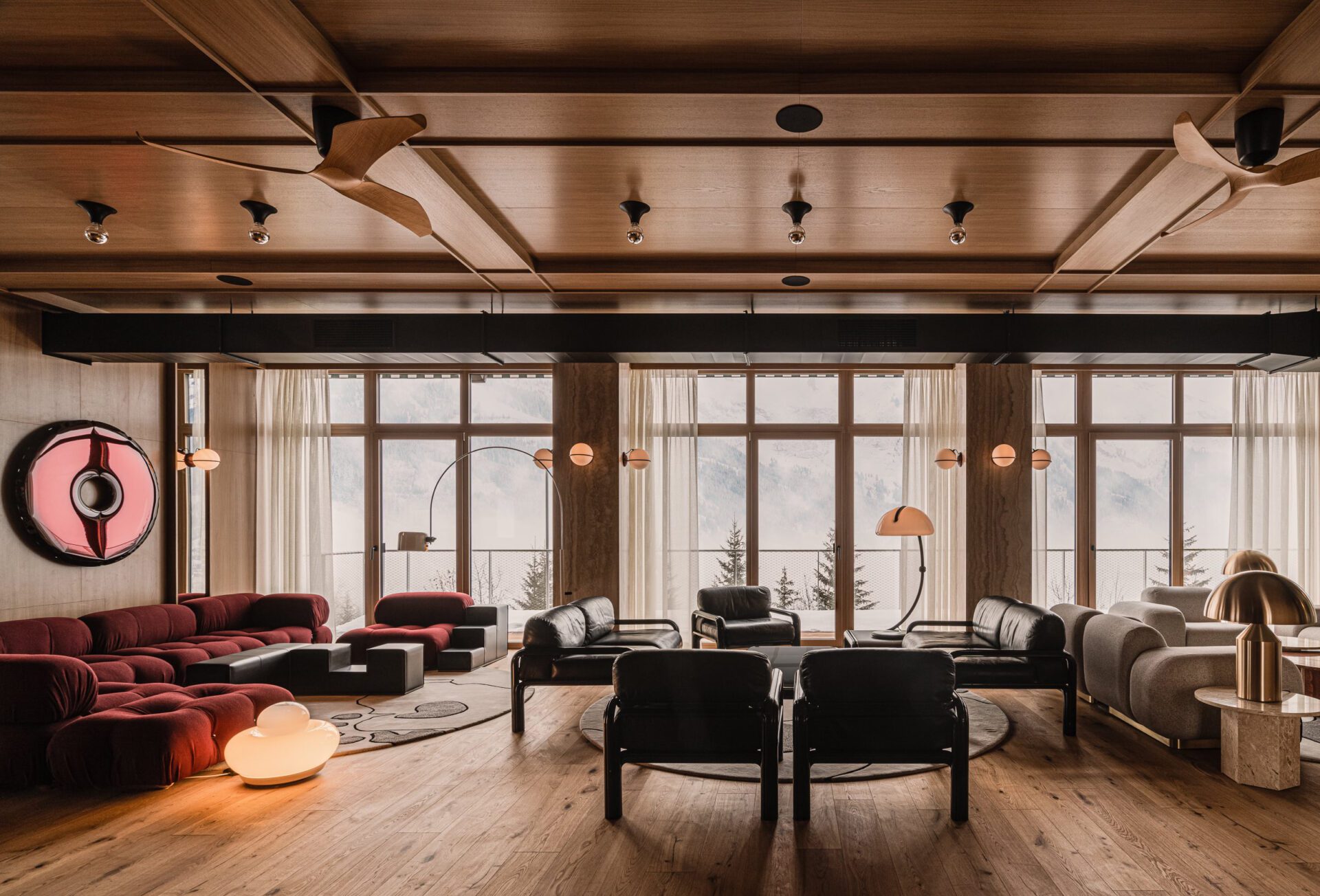 The Cōmodo, a boutique hotel in the  Alpine town of Bad Gastein, breathes new life into a previously abandoned health clinic